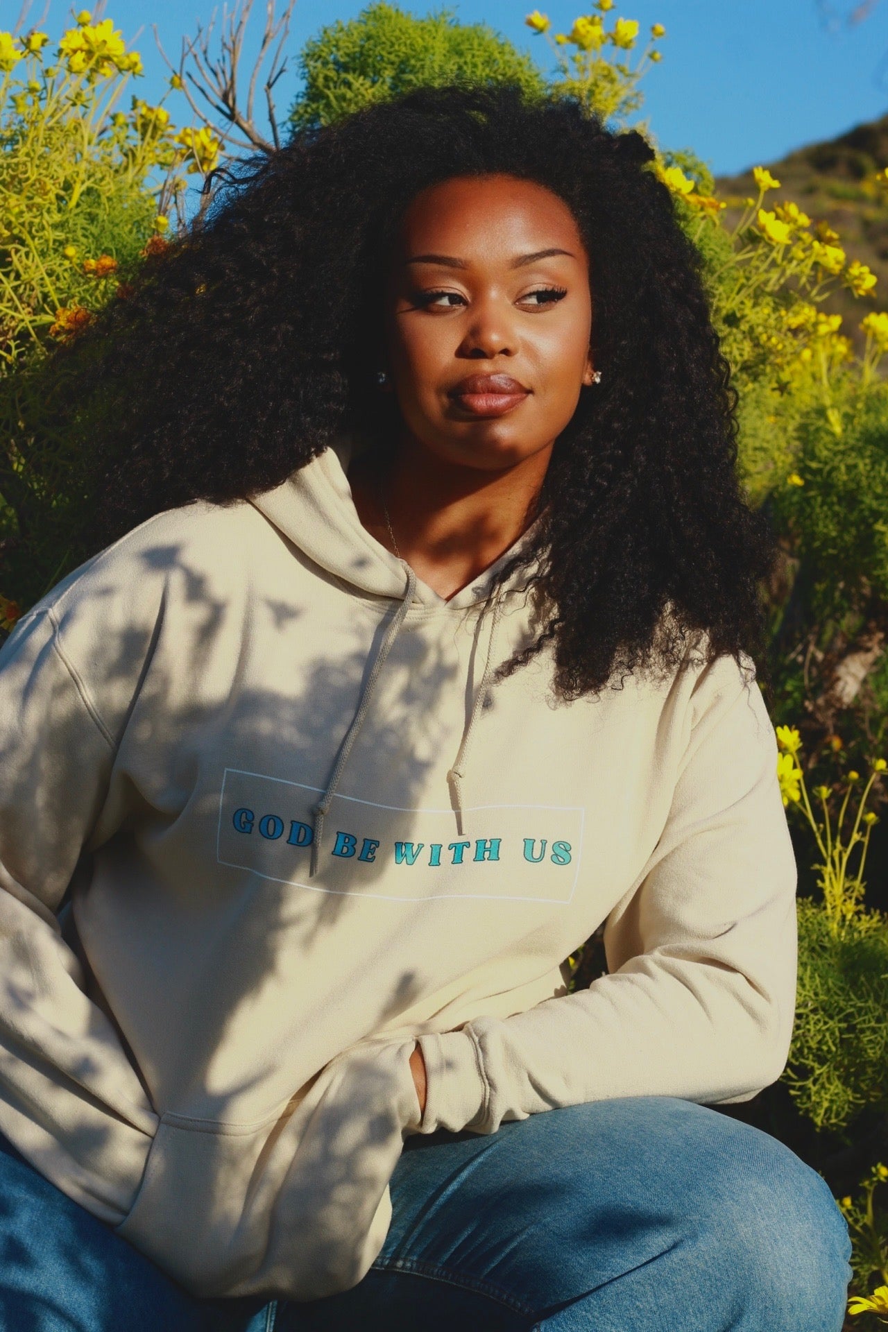 "God Be With Us" Hooded Sweatshirt