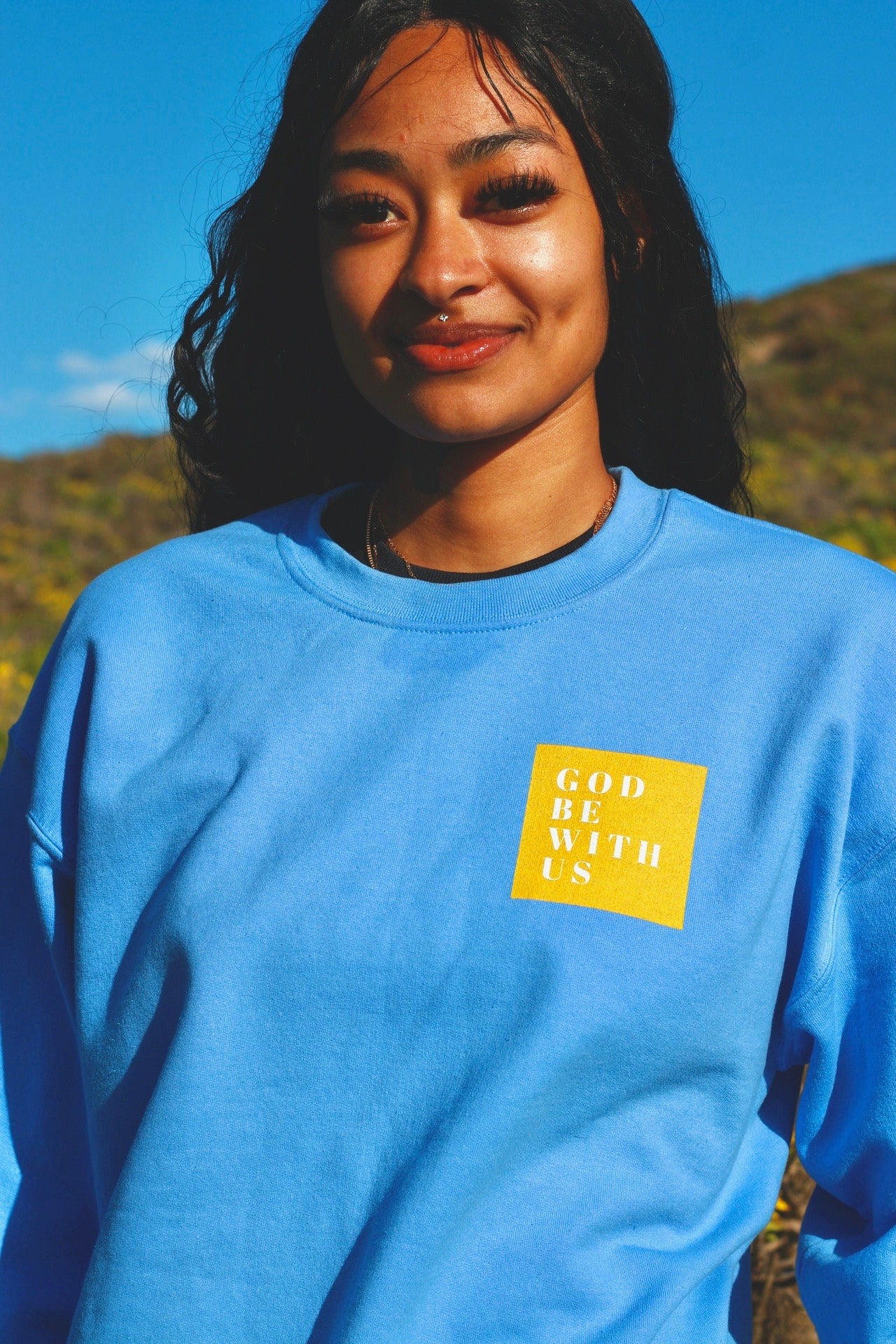 "God Be With Us" Crewneck Sweatshirt