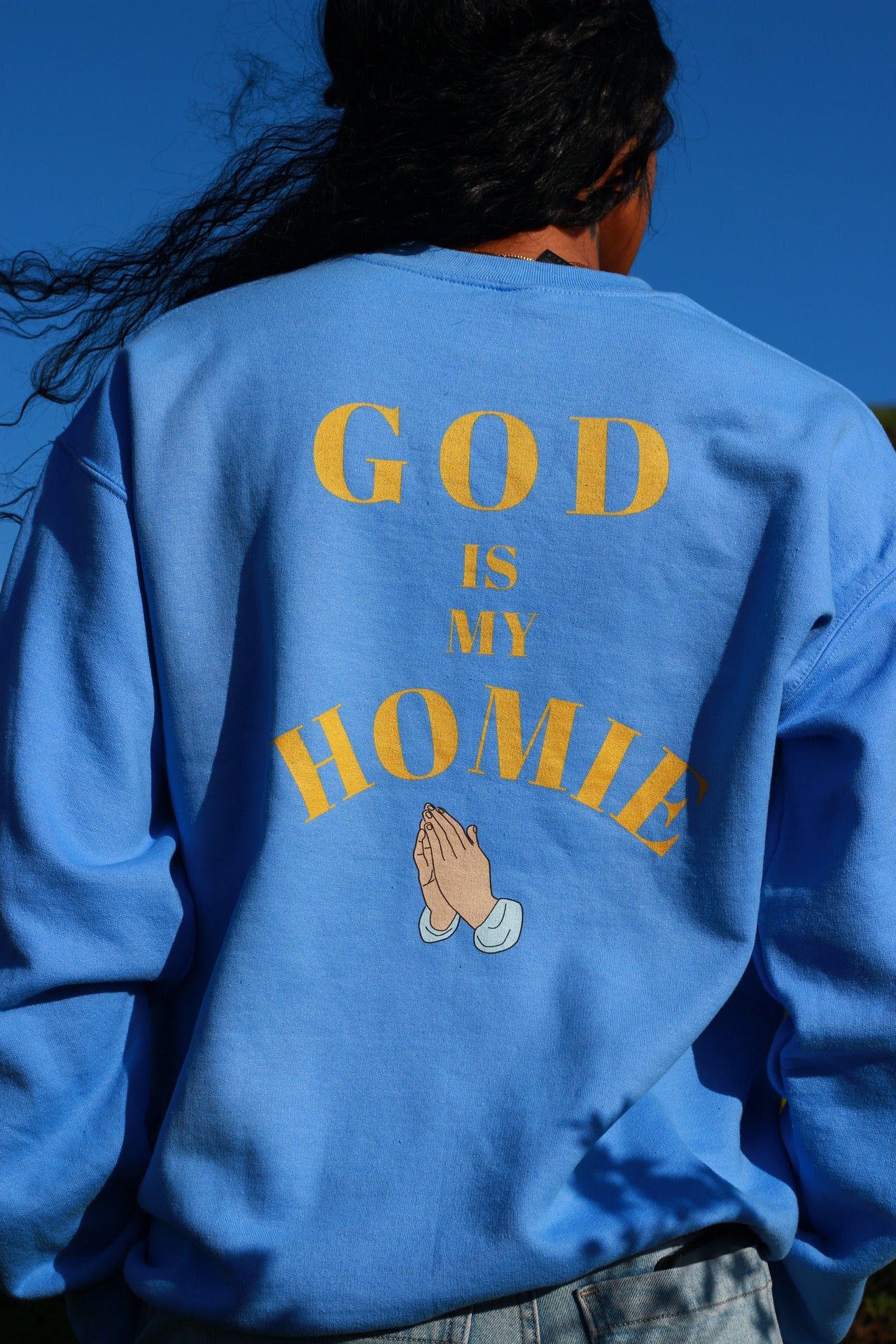 "God Be With Us" Crewneck Sweatshirt