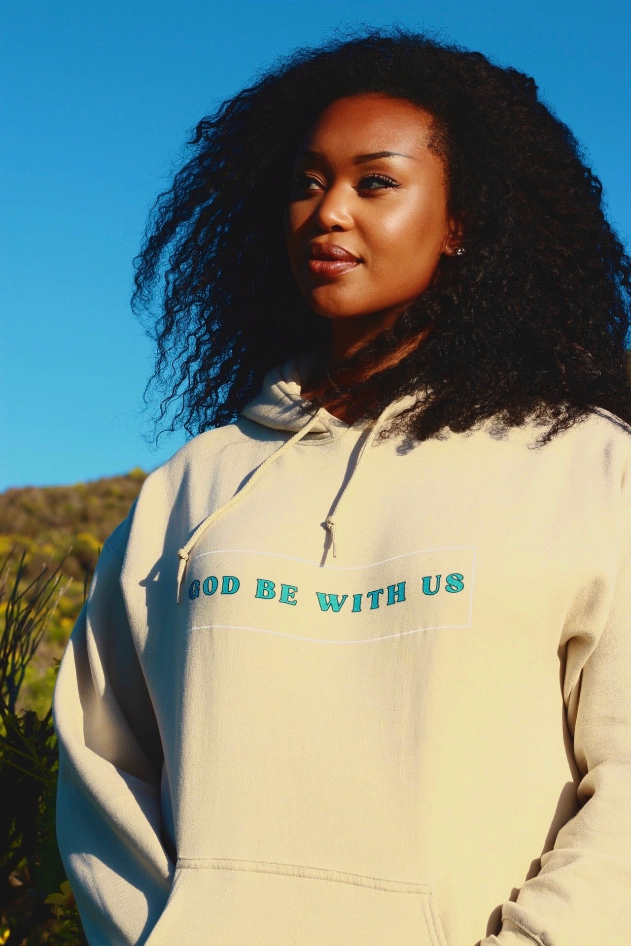 "God Be With Us" Hooded Sweatshirt
